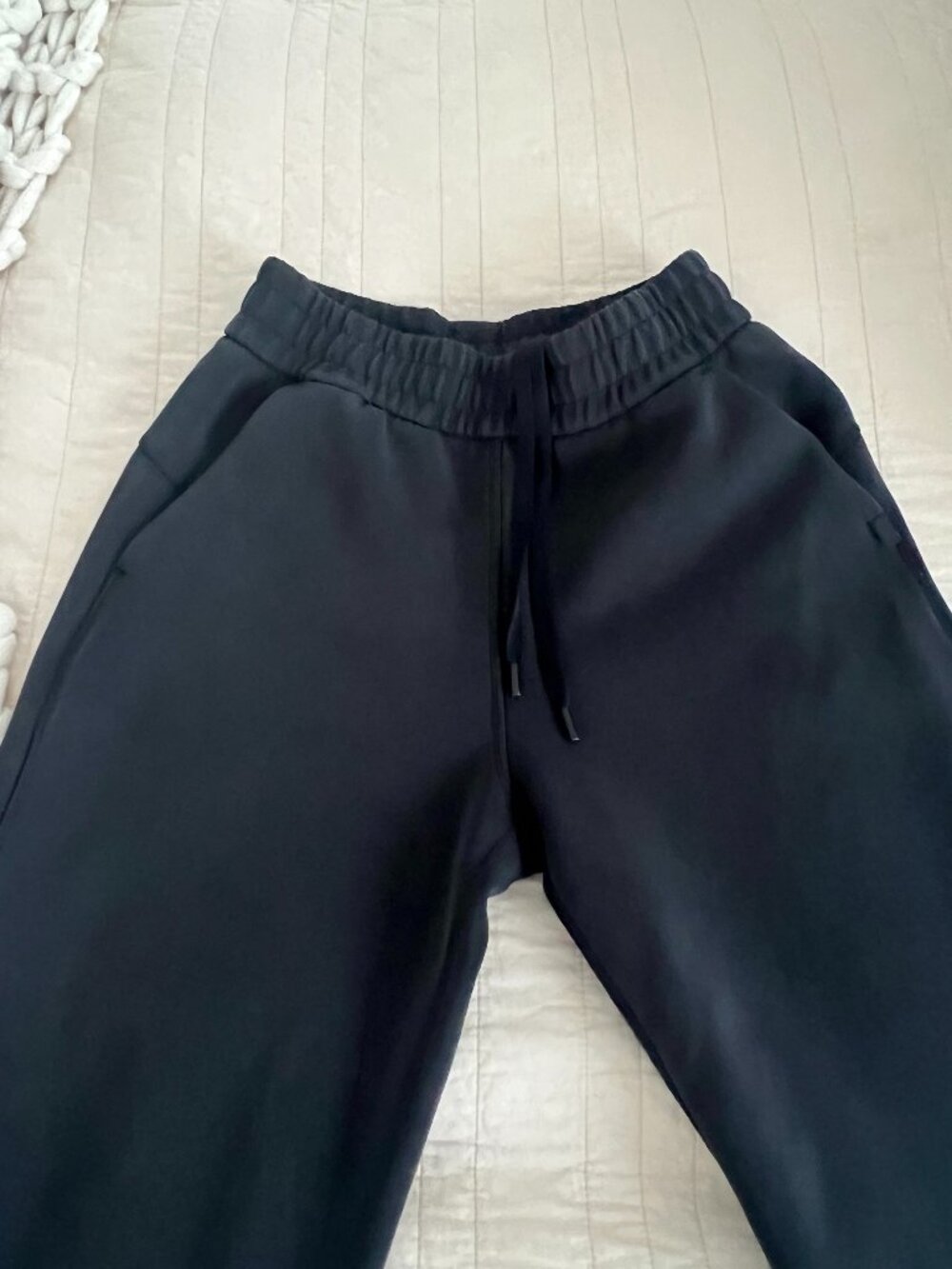 NEW CRZ Yoga Matte Black Jogger Pants | Women's Small | 29" Inseam